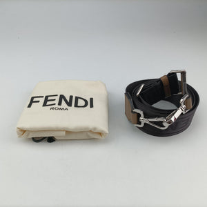 Pre-owned Fendi Zucca camera case Brown PVCcoated canvas×Leather 7M0286 shoulderbag | stylenewstar