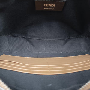 Pre-owned Fendi Zucca camera case Brown PVCcoated canvas×Leather 7M0286 shoulderbag | stylenewstar