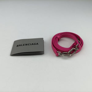 Pre-owned Balenciaga Hourglass Pink leather  shoulderbag | stylenewstar