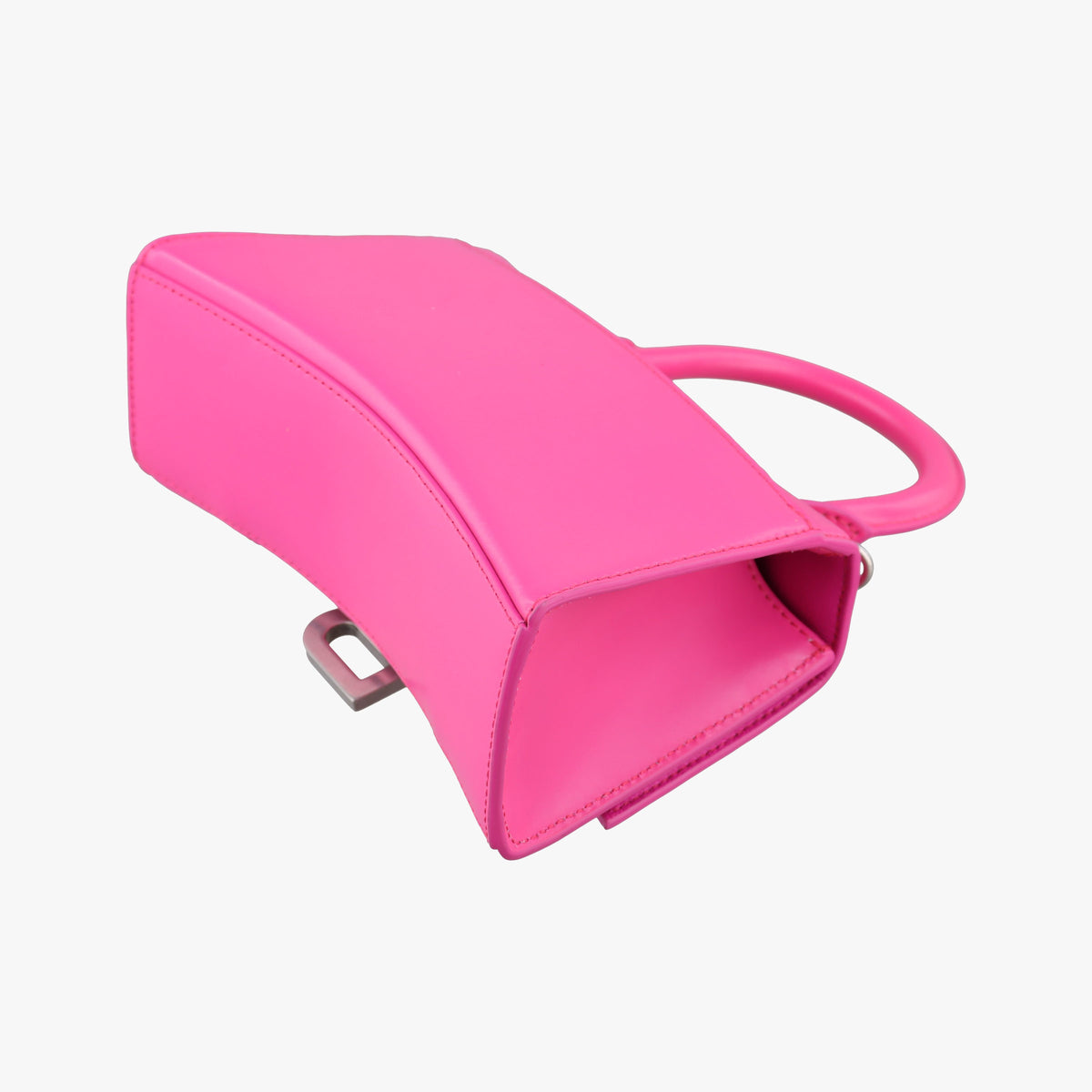 Pre-owned Balenciaga Hourglass Pink leather  shoulderbag | stylenewstar