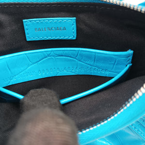Vintage Balenciaga Le Cagole Mini Blue Leather 695814 shoulderbag | stylenewstar